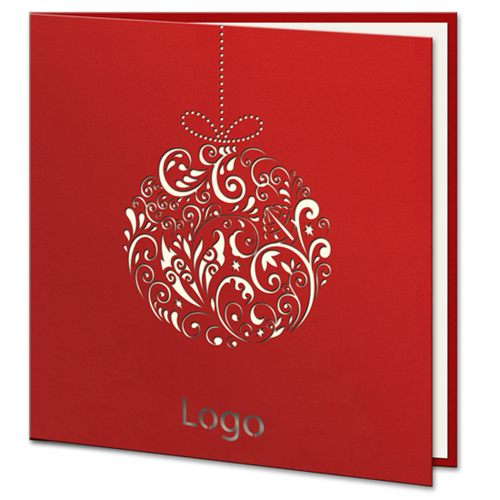 Red Laser Cut Bauble