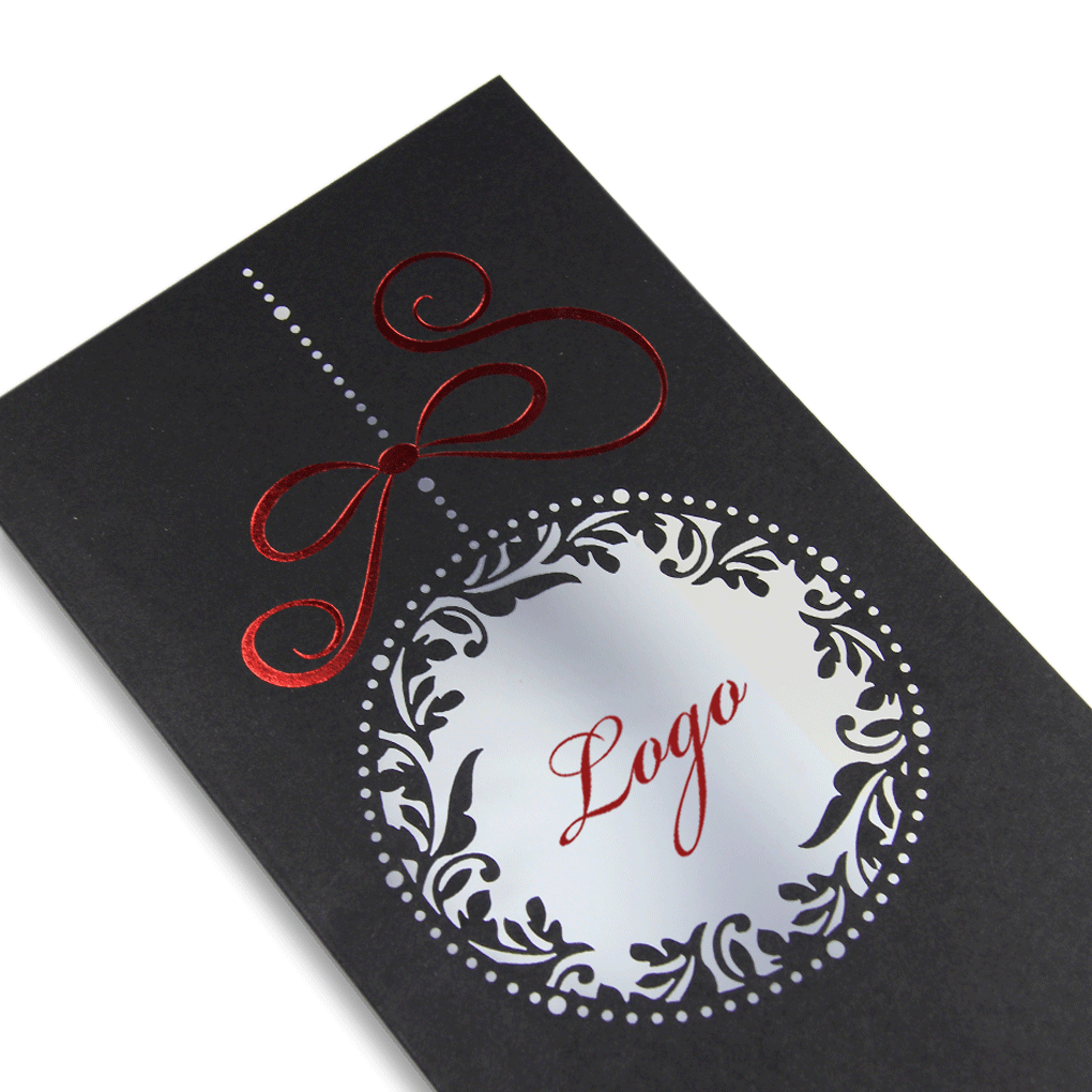 Laser Cut Black Bauble