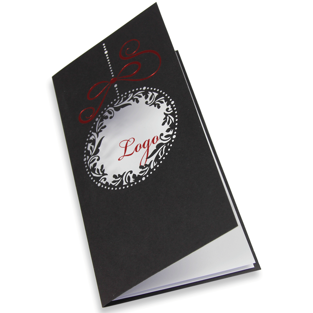 Laser Cut Black Bauble