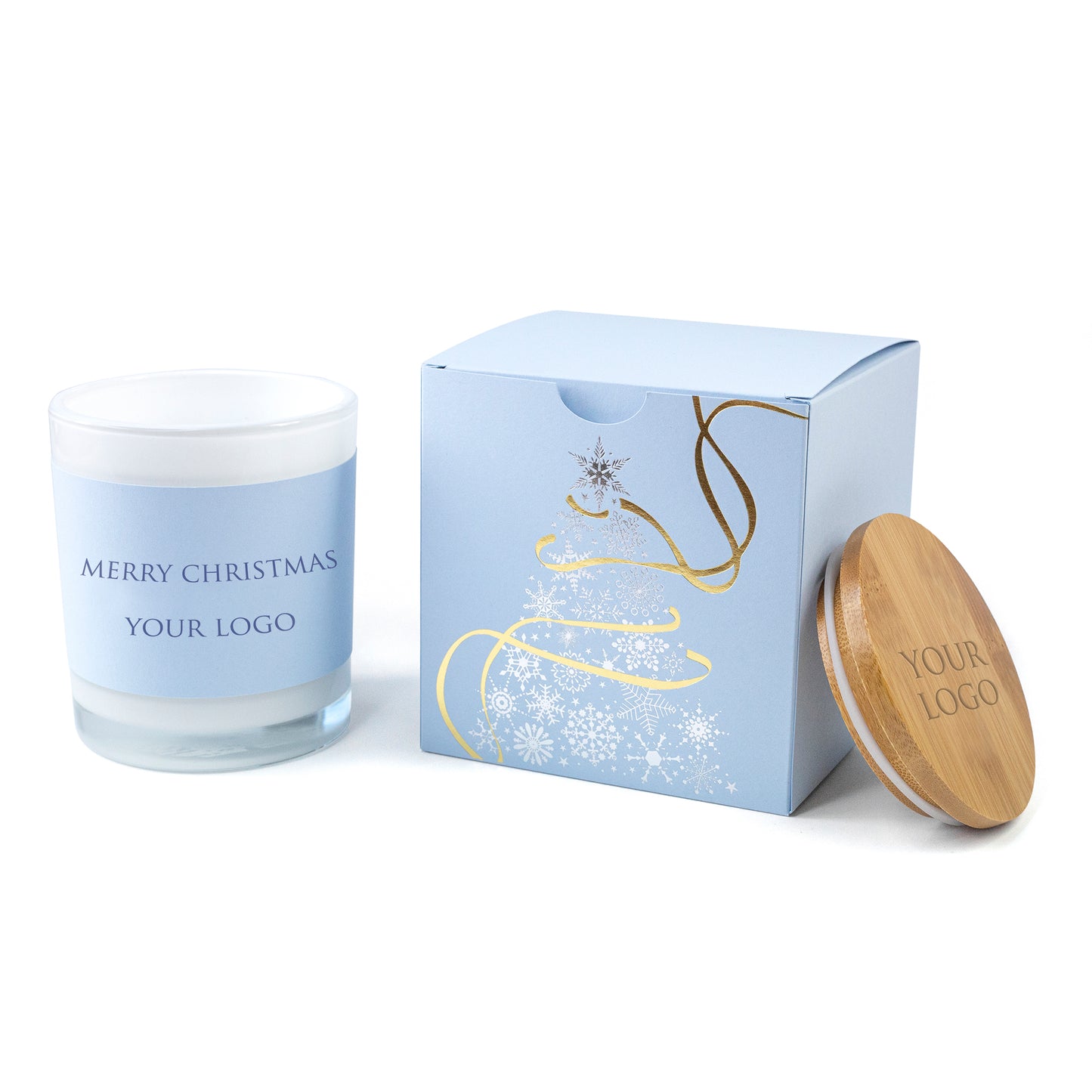 Corporate Hamper Gifts: Elegant Boxed Candles Christmas Tree