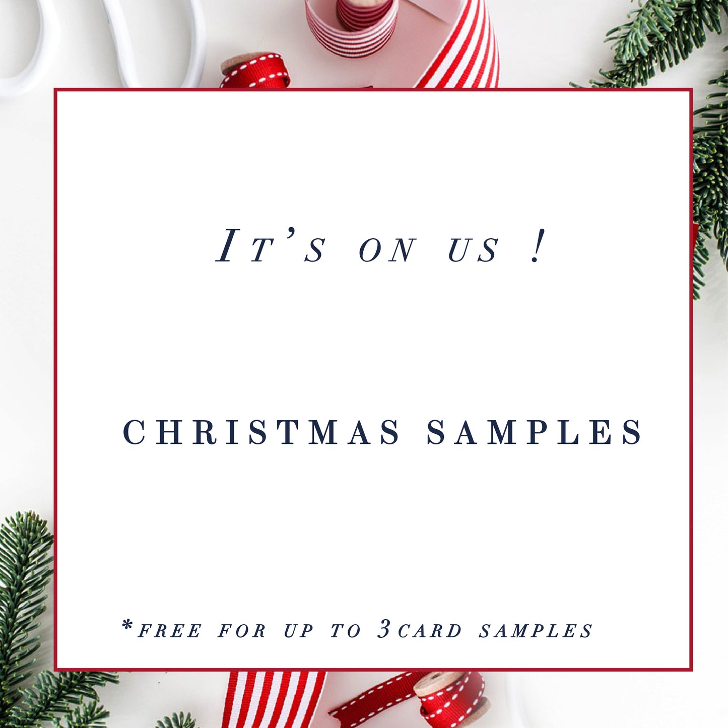 Free Samples of Christmas Cards / Sample Pack