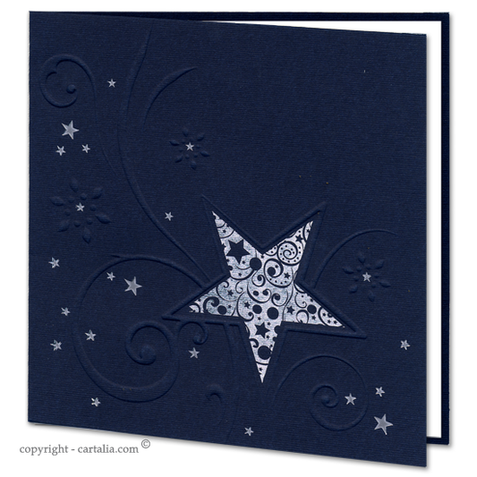 Navy Blue Star