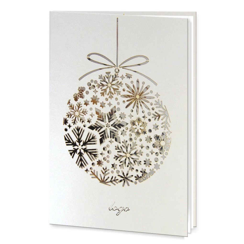 Laser Cut Mirror Bauble