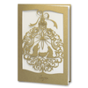 Gold Laser Cut Religious Card