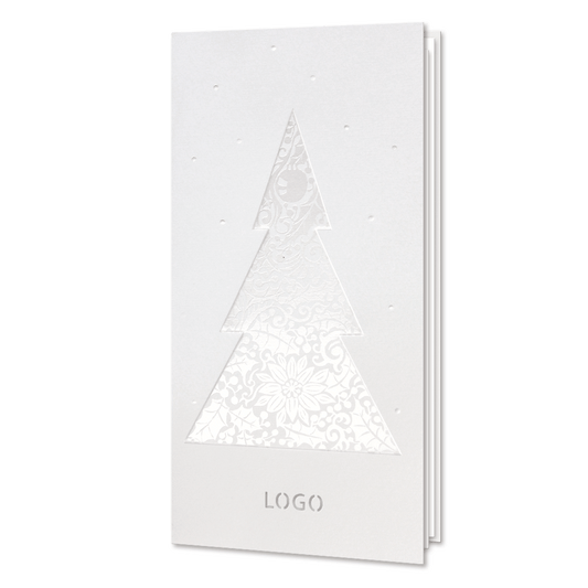 Embossed Foil Christmas Tree