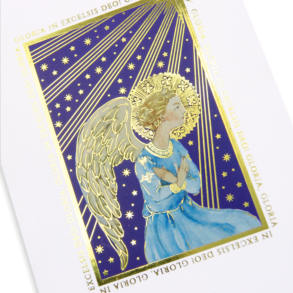 Gold Foil Angel