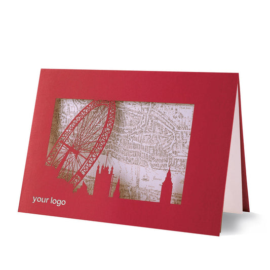 London Laser Cut Card