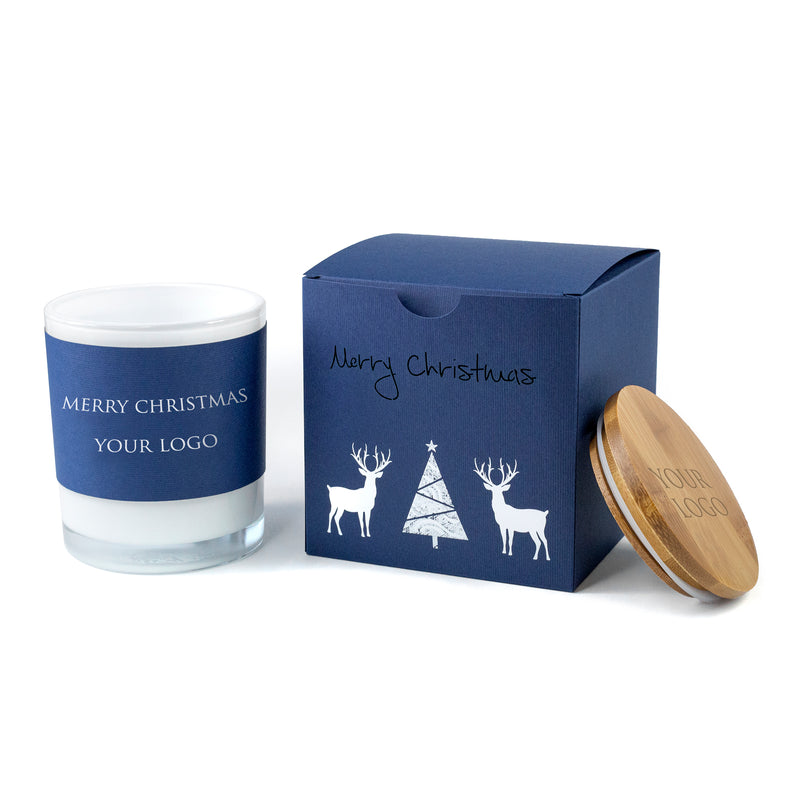 Personalised Corporate Christmas Gifts: Luxury Boxed Soy Candles