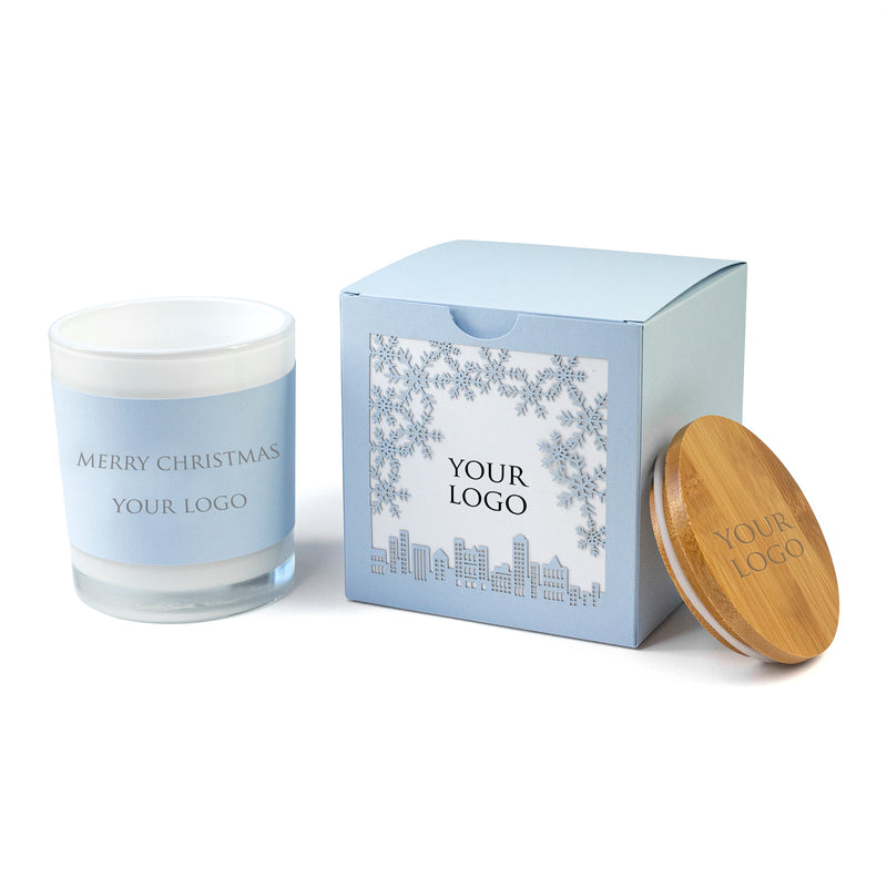 Corporate Christmas Gifts for Employees - Custom Boxed Candles