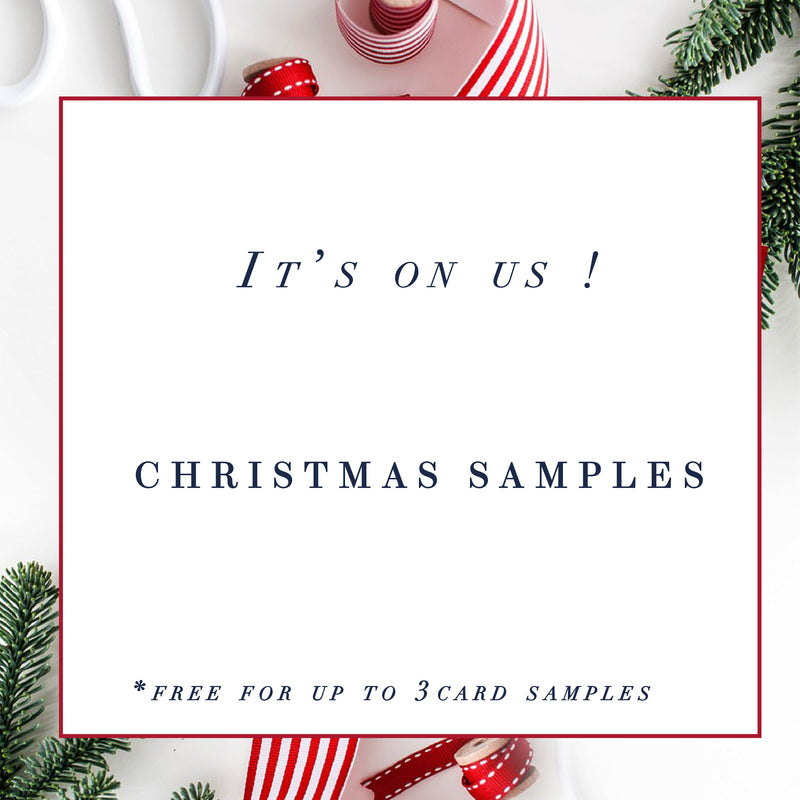 Free Samples of Christmas Cards  / Sample Pack